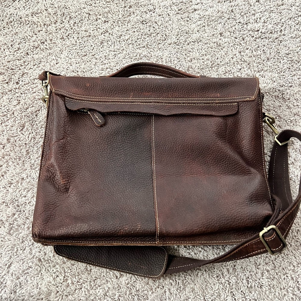 Leather Computer Bag - Picture 7 of 7